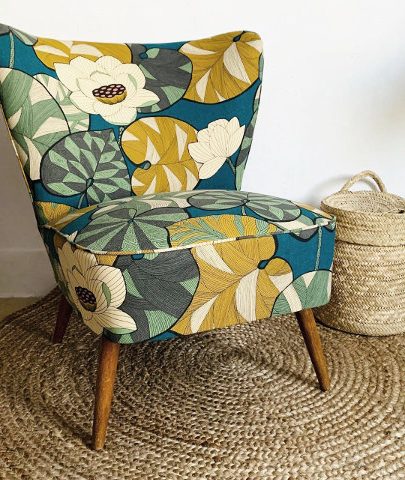 tissus tapissier fauteuil