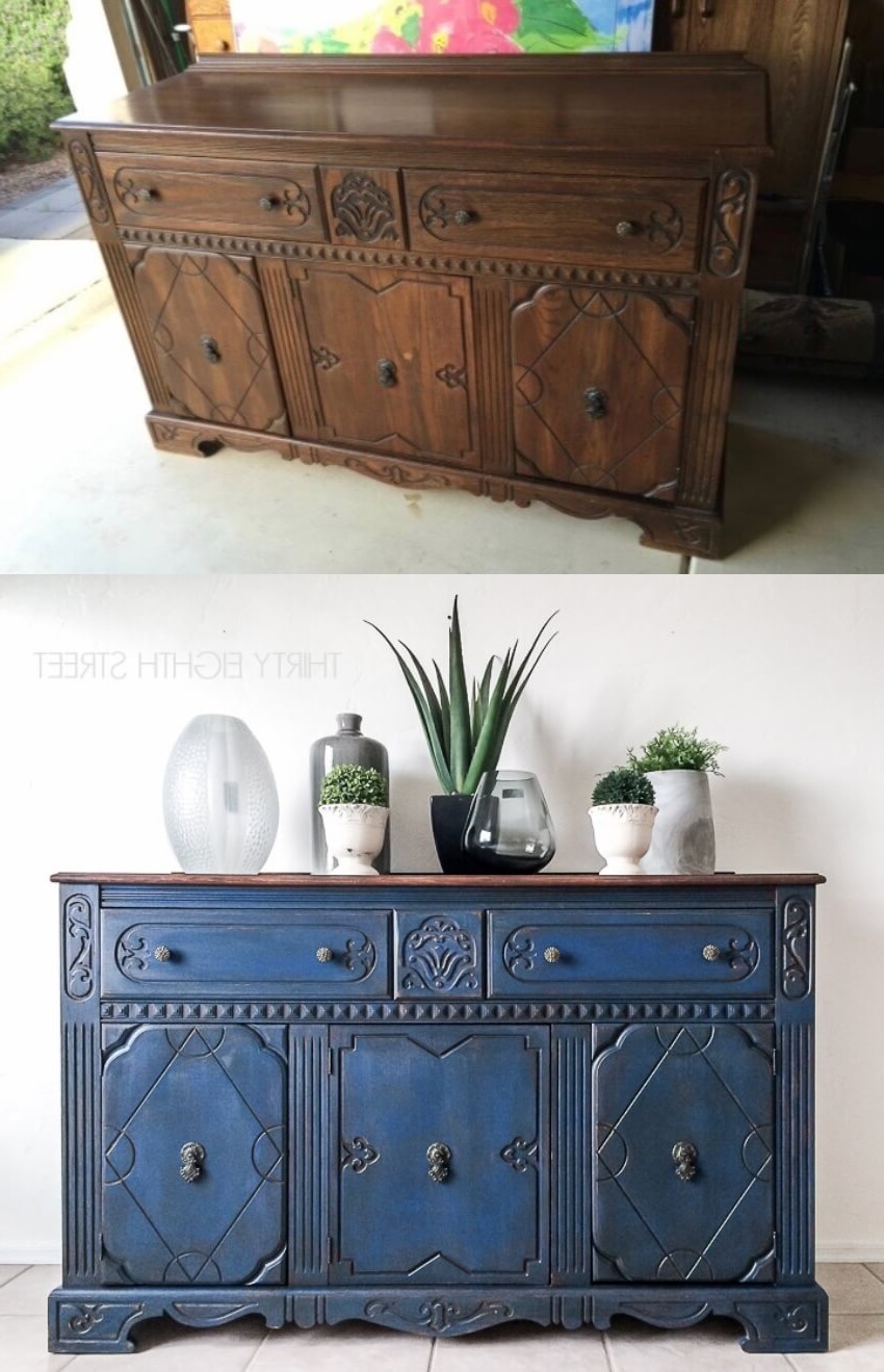 Meuble relooké avant après Meuble relooké avant après