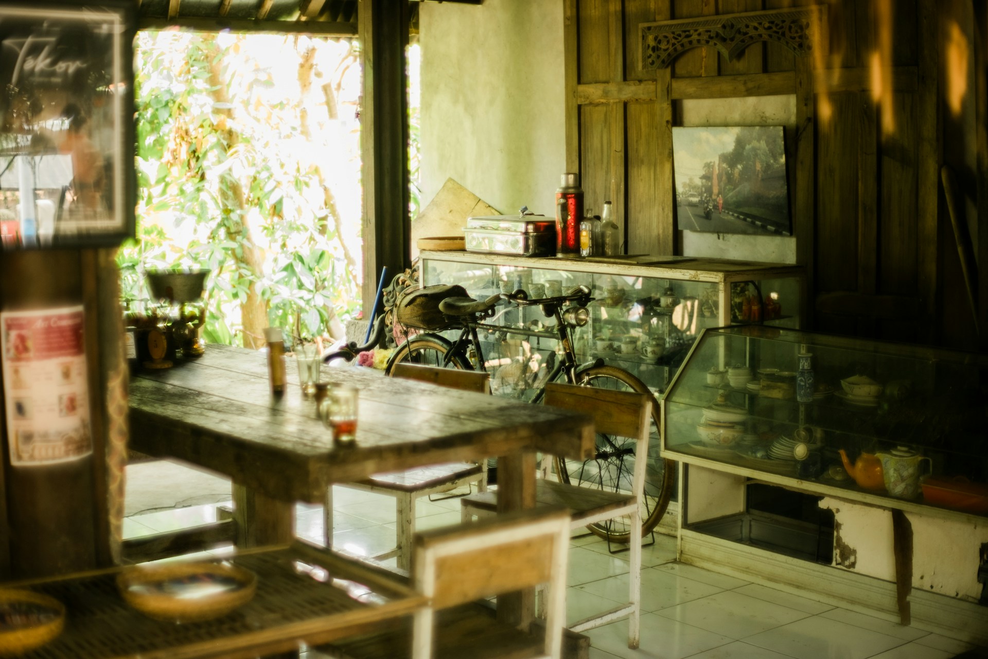 Table en bois rustique 