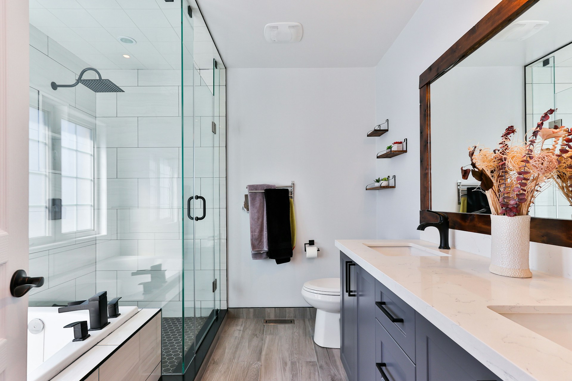 Quelle douche installer dans une salle de bain rénovée