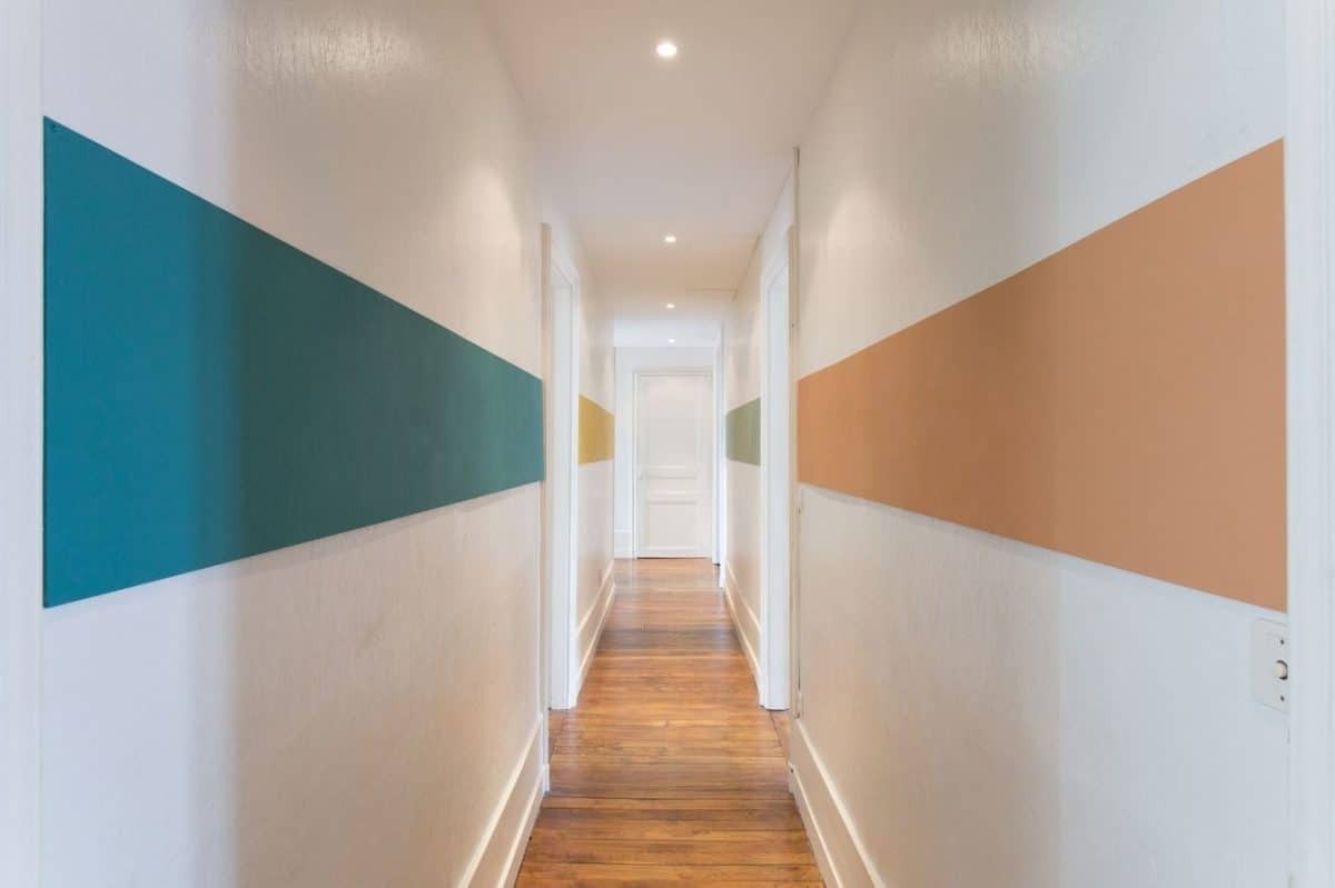 peindre un couloir en 2 couleurs peindre un couloir en 2 couleurs