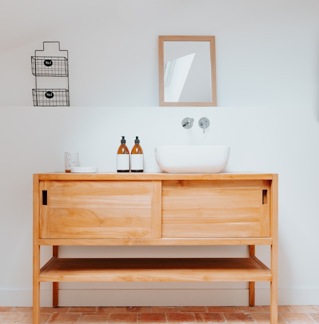 Meuble sous vasque avec rangement Meuble sous vasque avec rangement