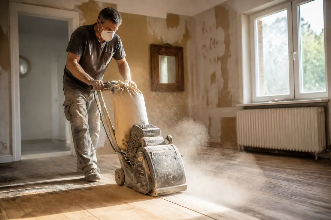 Comment poncer un parquet soi-même : toutes les étapes clés ?