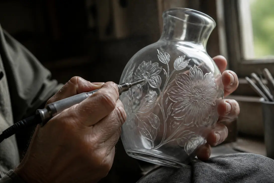 Comment graver sur du verre facilement chez soi ?