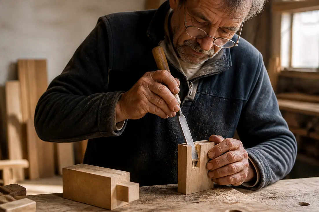 Comment réussir un assemblage par tenon et mortaise à la main ?